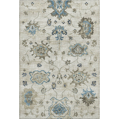 Mcayla Area Rug with Non-Slip Backing