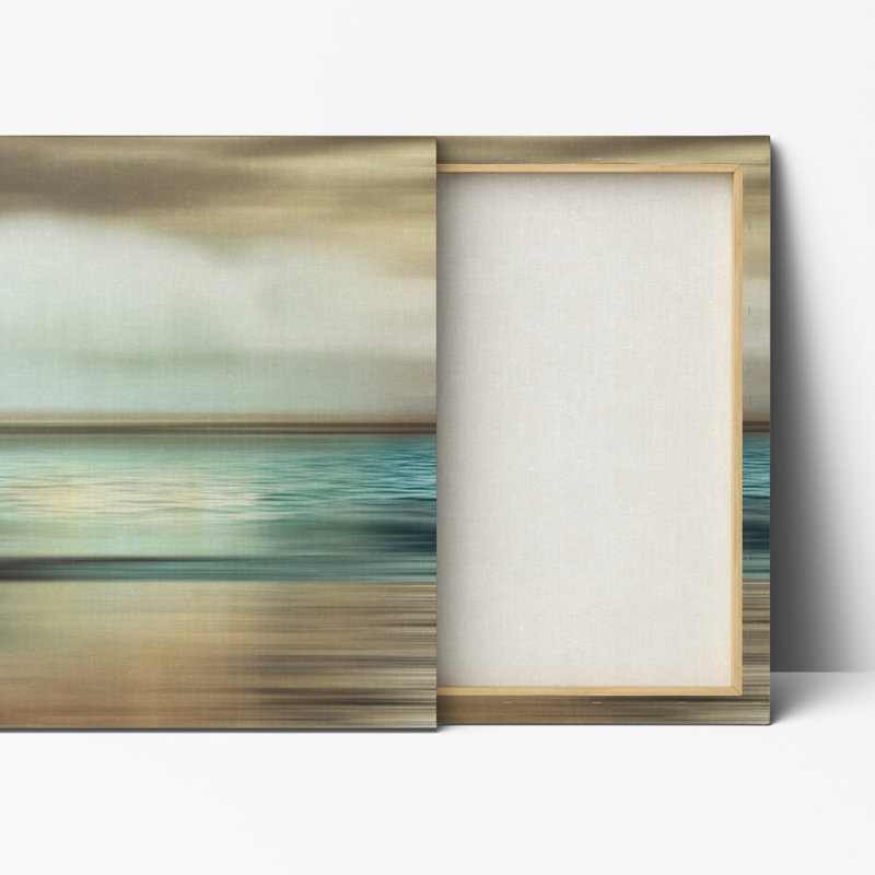 «Shimmering Sea», impression sur toile tendue, H 12 po x l 18 po x P 1,5 po