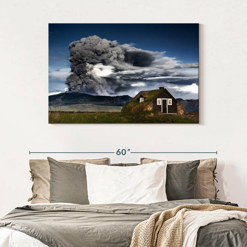 Alvord éruption du volcan Eyjafjallajokull, H 32 po x l 48 po