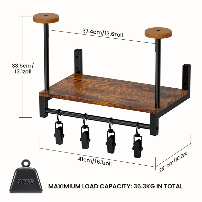 Sports Rack, Black;Brown