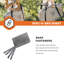  Drap de lit L / XL pour lit pliant portatif et camping, gris-102787203