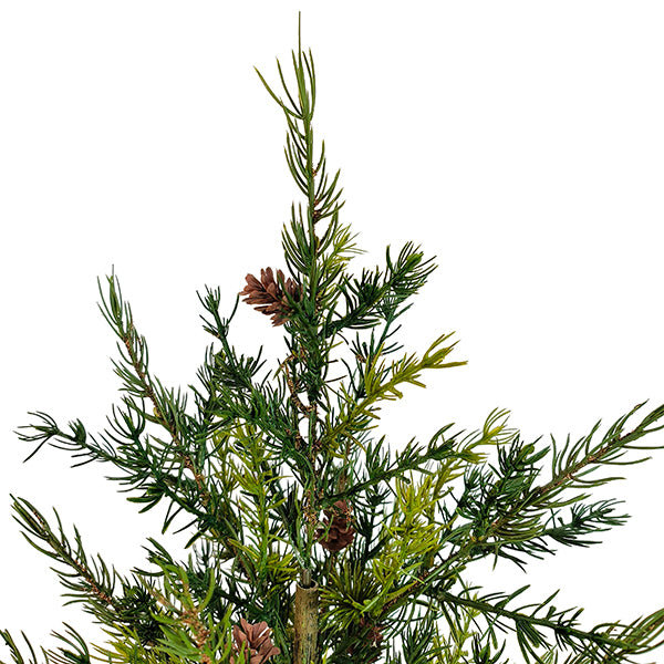 SEASONAL GREENERY TREE PINE BSKT 4FT