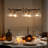5-Light Dimmable Modern Shaded Chandelier