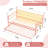 Twin Size Daybed with Trundle, Sofa Bed Frame with Charging Station and LED Lights, Heavy Duty Metal Bed Frame-1136679596