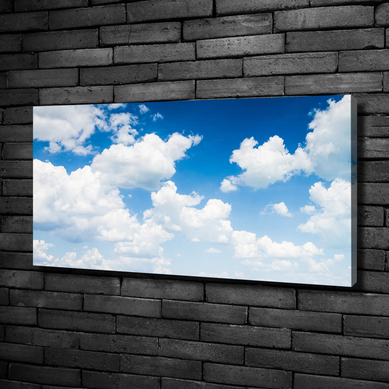 Clouds In The Sky - No Frame Print on Canvas