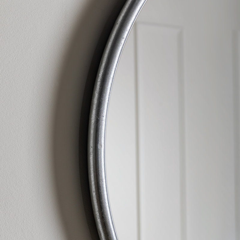 Ejona Metal Flat Wall Mirror