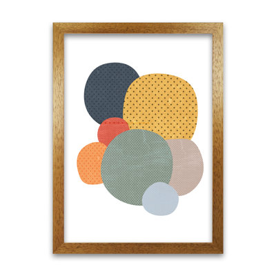 Fun Abstract Nursery Shapes Original - Print