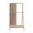 Stylish Clothes Hanger With Mirror, A Functional And Decorative Addition To Your Bedroom Or Dressing Area.