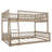 Full XL Over Queen Bunk Bed With Ladder, Guardrails & Detachable-1816346982-1816346988
