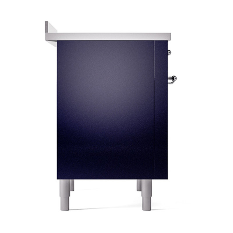 ILVE Nostalgie II Noblesse 36 in Induction Range, Midnight Blue/Chrome