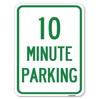 10 Minute Parking/24645