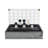 Iron And Resin Classic Strategy Board Game With Modern Acrylic And Wood Design-113529297