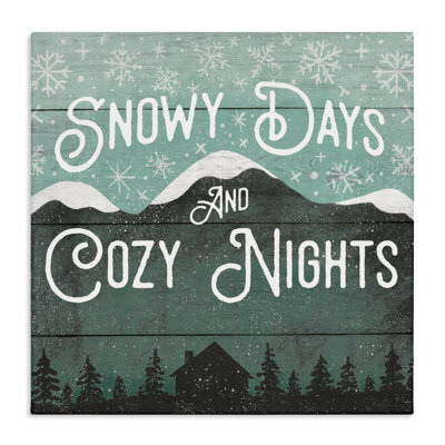 Snowy Days And Cozy Nights, toile de Jilly Jack Designs