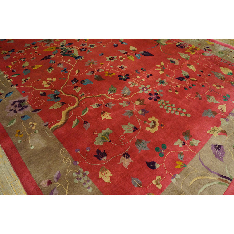 One-of-a-Kind 8'9" X 11'6" Hand Knotted Area Rug