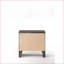 Table de chevet moderne en chêne gris avec 2 tiroirs Ireland Plateau-264555849