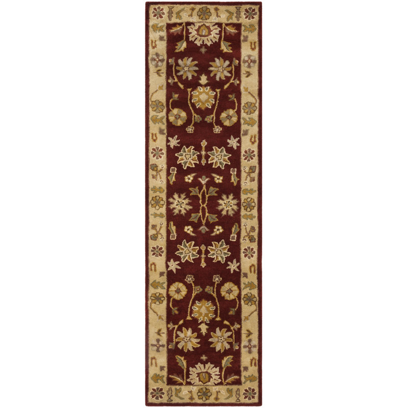 Balthrop Hand Tufted Wool Oriental Rug, Runner 2'3" x 12'