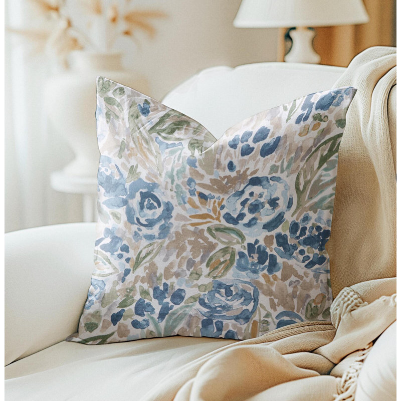 Housse de coussin Denim, Rectangle H 11 po x l 19 po