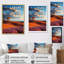 «Landscape Colorful Horizons III», reproduction sur toile-1240531199-1240531192