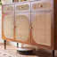 Buffets modernes modernes en osier