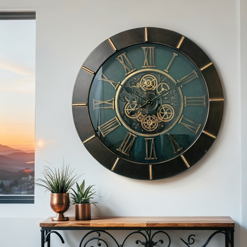 Solid Wood Wall Clock