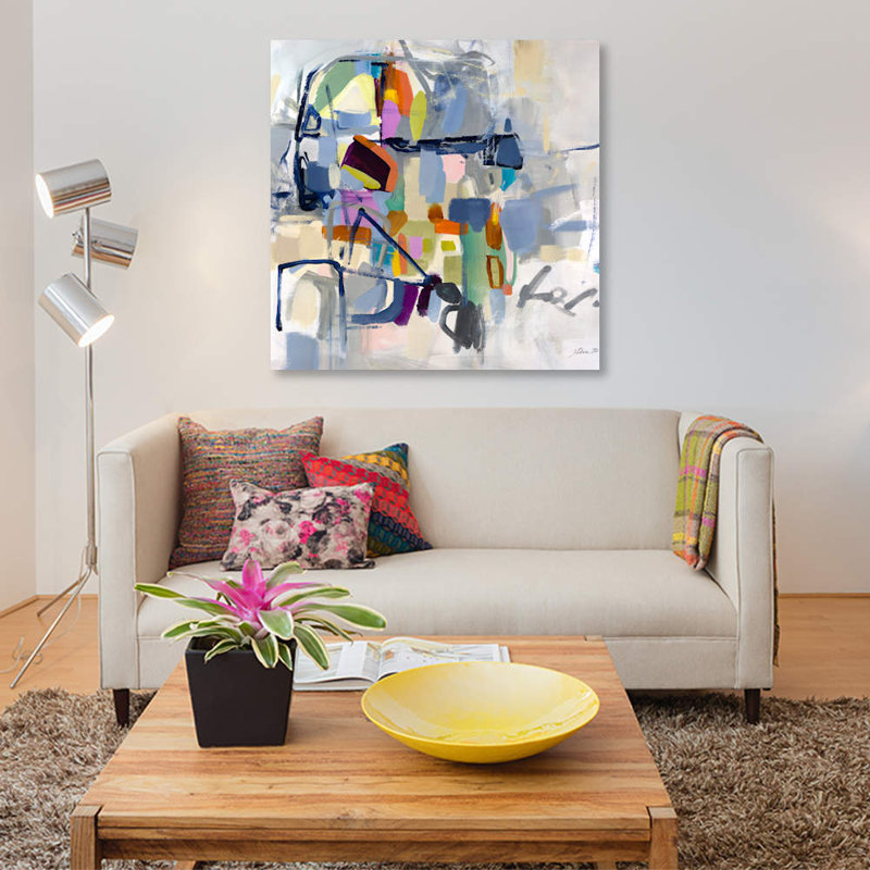 «Head Games», impression sur toile, H 37 po x l 37 po x P 1,5 po, Toile tendue, Pas de tapis