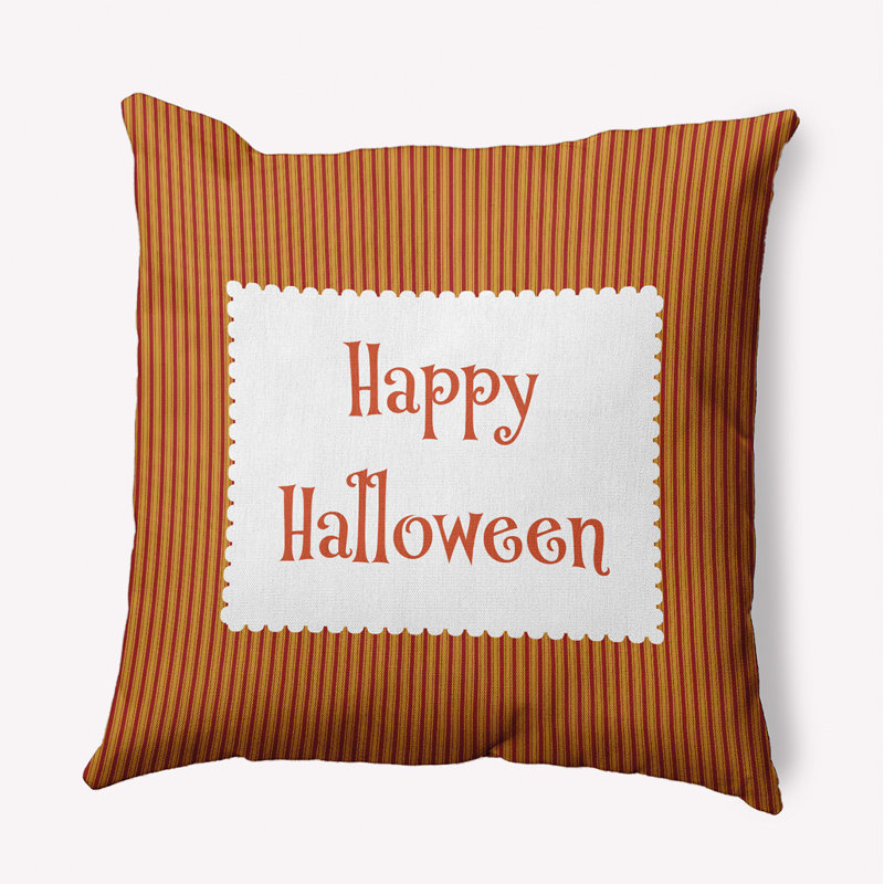 Coussin Witches Brew, 18 po x 18 po, Rouge foncé