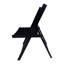 Chaises pliantes en bois massif - 4 pièces, noir, siège à lattes confortable, idéal pour différentes occasions, pliable, capacité de poids de 220 lb, 4 chaises en bois noir, siège confortable-676425742
