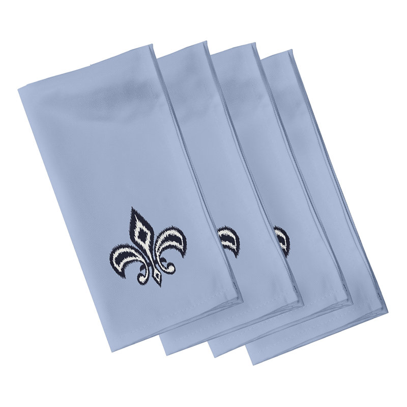 Cito Fleur de Lis Napkins, Blue