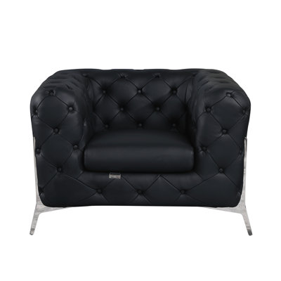 Fauteuil transitionnel 100% cuir italien