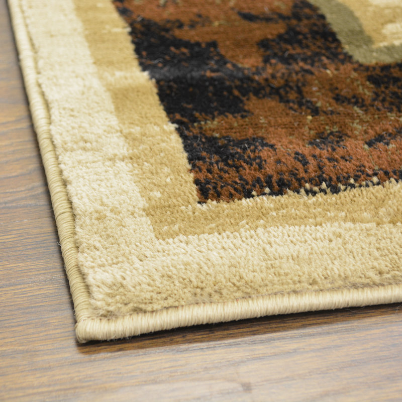 Tapis beige Robbinsdale, Rectangle 2 pi 3 po x 3 pi 3 po