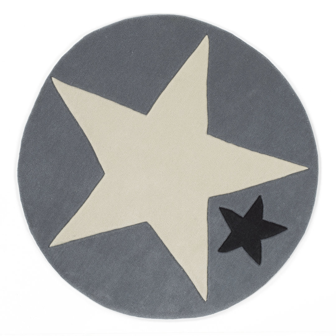 Handmade Grey Area Rug