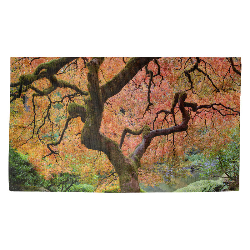 Paillasson d’intérieur arbre dobby japonais Bourbeau, Rectangulaire 7 pi 2 po x 5 pi 4,5 po