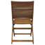 Tamoa Solid Wood Patio Folding Chair Folding Chair
