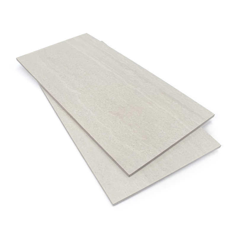 Monument 12 po x 24 po Carreau de porcelaine, Fauve mat