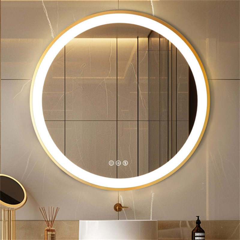 Cheli Aluminium Round Mirror, 60cm x 60cm