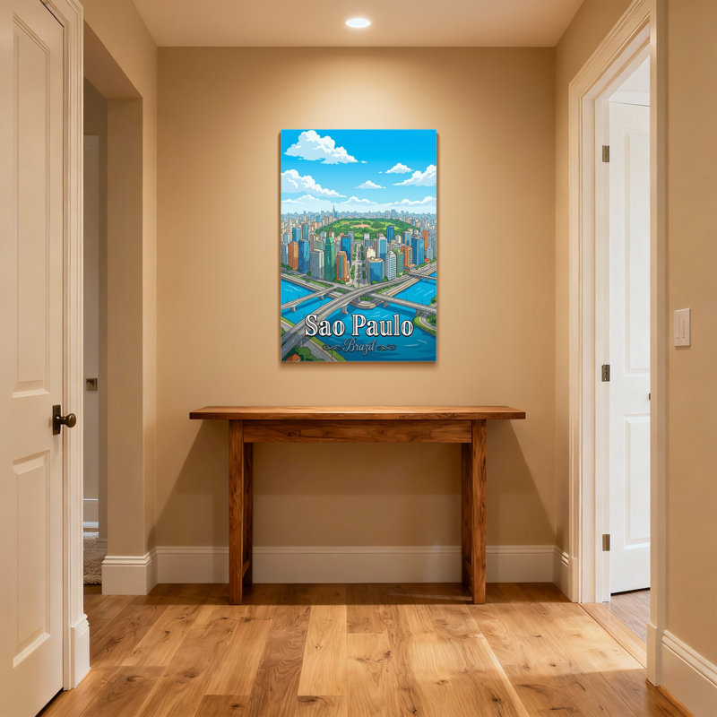 Scénario et paysages urbains, H 12 po x l 18 po, Toile tendue, Ne s’applique pas