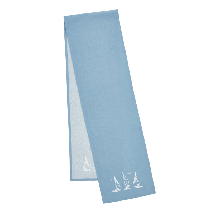 Salcombe Boats Cotton Dining Table Runner