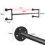 Merissa 109cm Industrial Pipe Clothing Rack