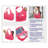 On-The-Go Doll Tote And Storage Bag - Pink Stars