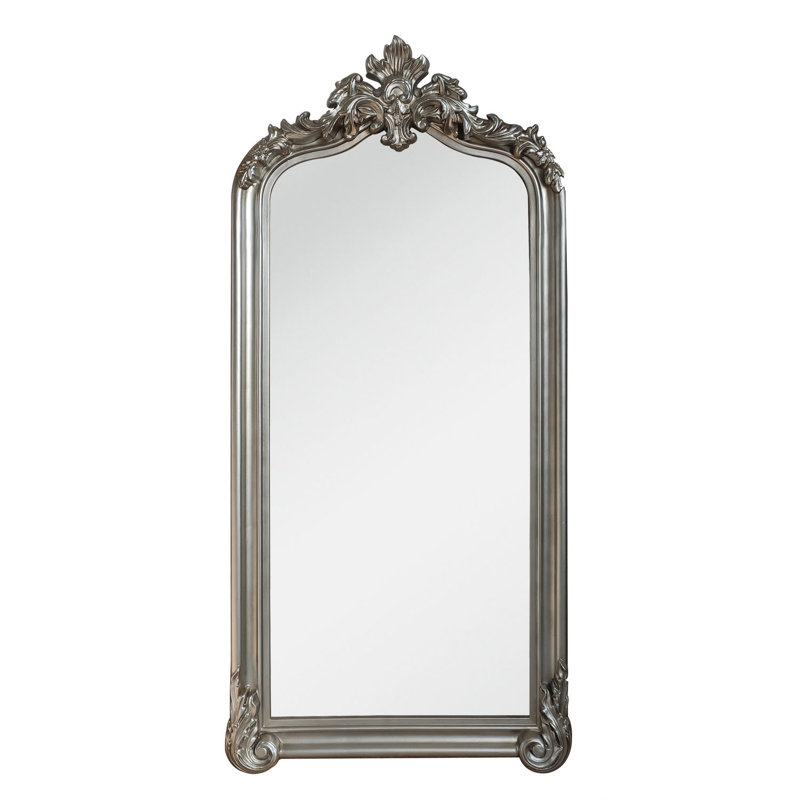 ANZIO Arch Floor Mirror, Champagne