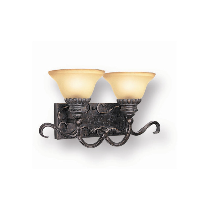Éclairage pour meuble-lavabo 2 lumières traditionnel Willingham