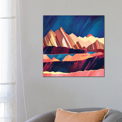Desert Valley - Print on Canvas