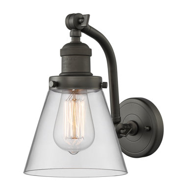 Cone 1 Light Sconce