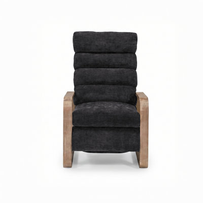 Jordan Wood Framed Push Back Recliner
