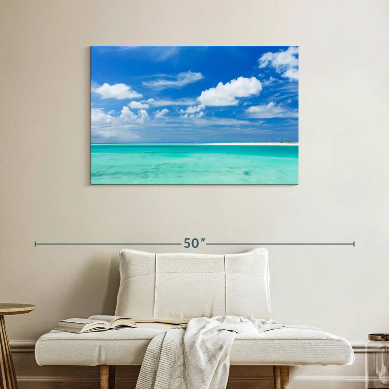 Paysage marin bleu