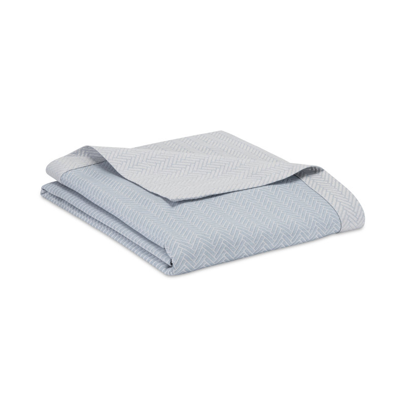 Thatcher 100% Cotton Blanket, King, Blue