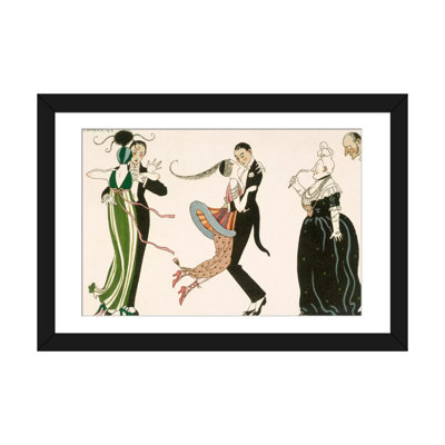'The Madness of the Day' Graphic Art Print on Canvas