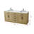 Ahner 72 inch Double Bathroom Vanity-1212331108