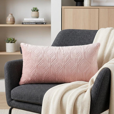 Coussin 12 "X 24" Taupe