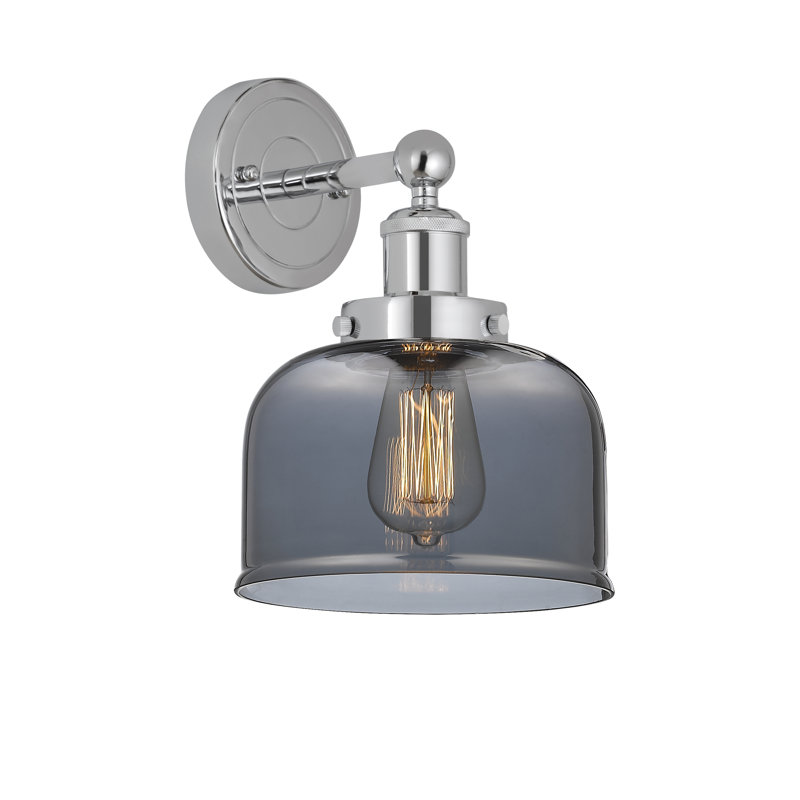 Carrizo Armed Sconce, Polished Chrome